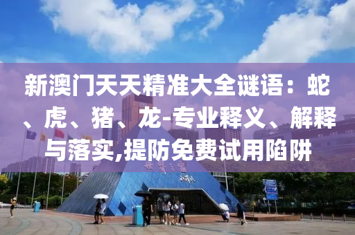 新澳门天天精准大全谜语：蛇、虎、猪、龙-专业释义、解释与落