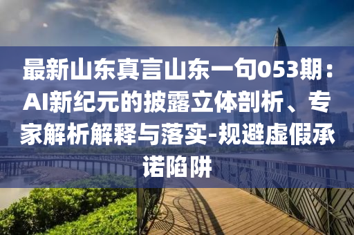最新山东真言山东一句053期：AI新纪元的披露立体剖析、专家解